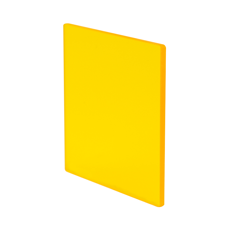 Goudgeel Cut-off glasfilter