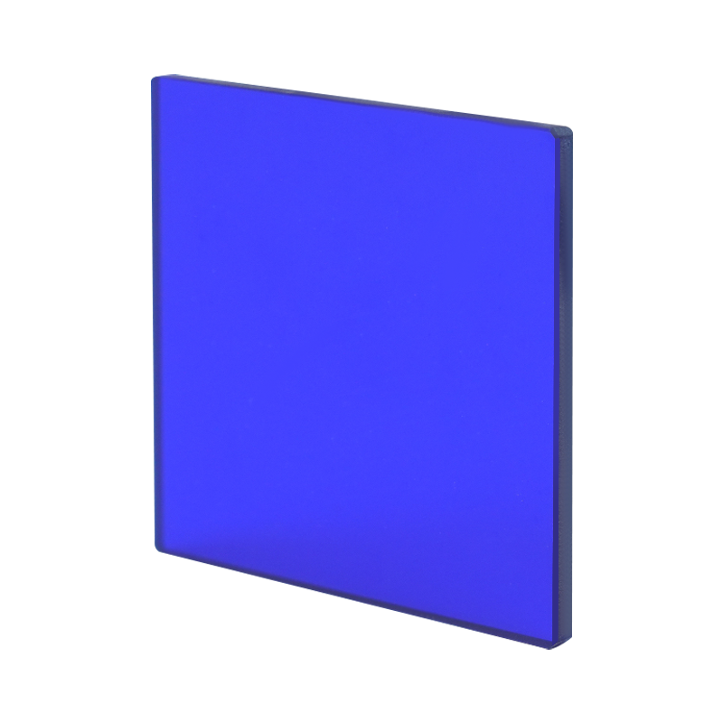 Cyaanblauwe selectieve absorptieglasfilters