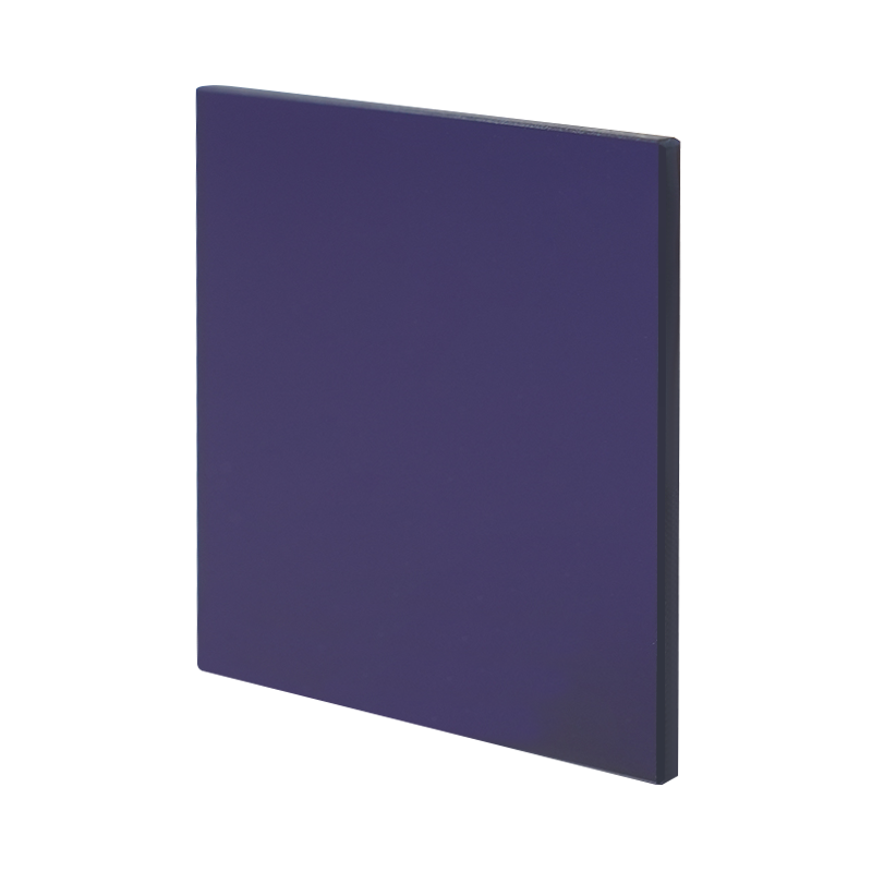 Paarse selectieve absorptieglasfilters